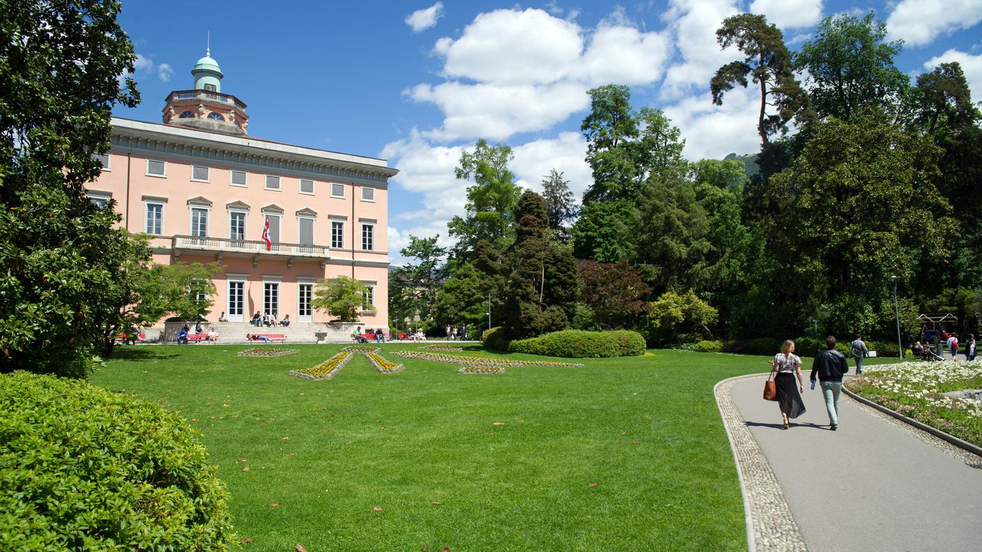 Una palestra nel verde