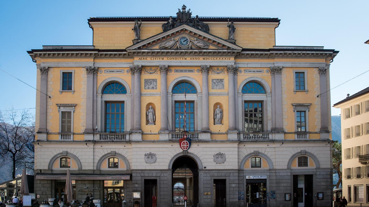 Il municipio cittadino