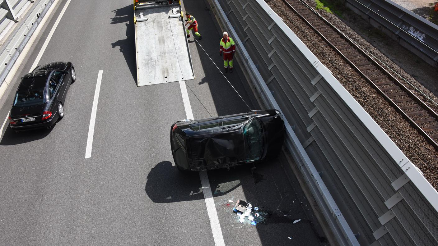 L'auto è stata rimossa