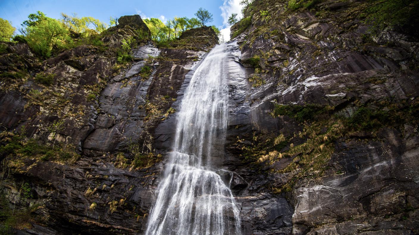 Bignasco: le cascate della Valle Maggia