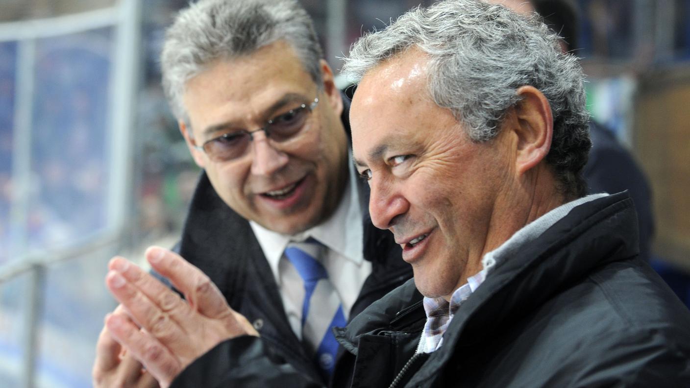 Samih Sawiris e Filippo Lombardi alla Valascia