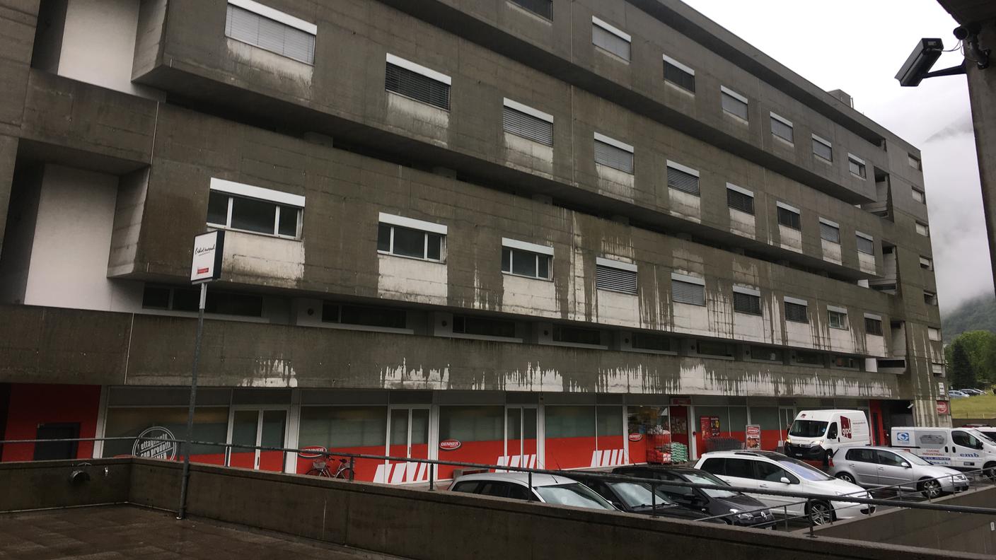 L'edificio che ha vissuto una riqualifica