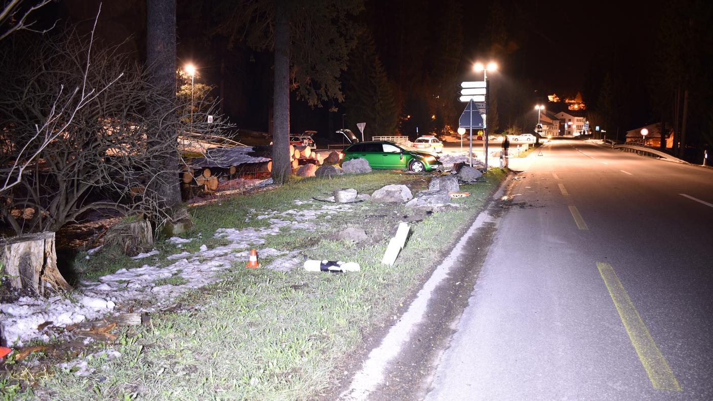 Un'altra visuale dell'incidente