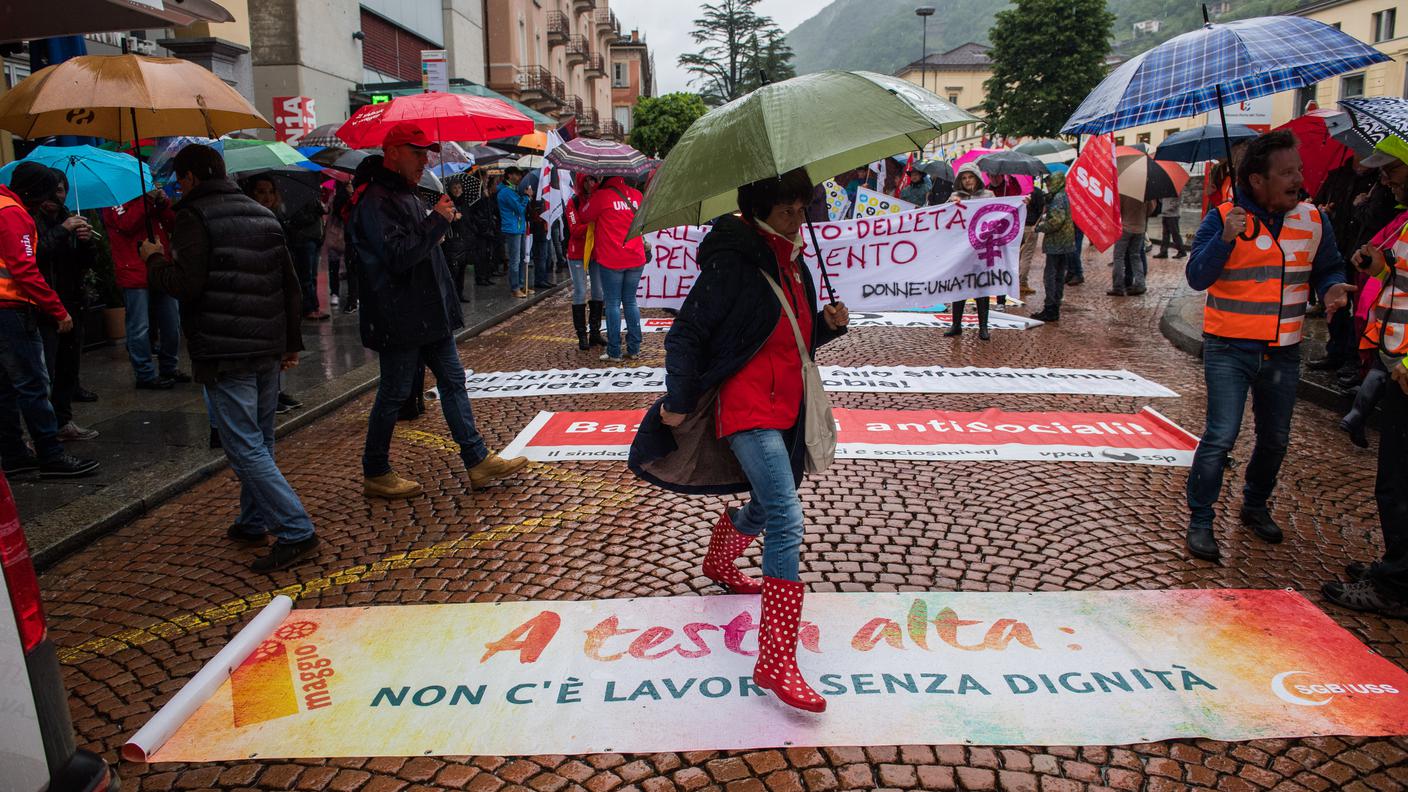 Pronti a partire sul Viale Stazione