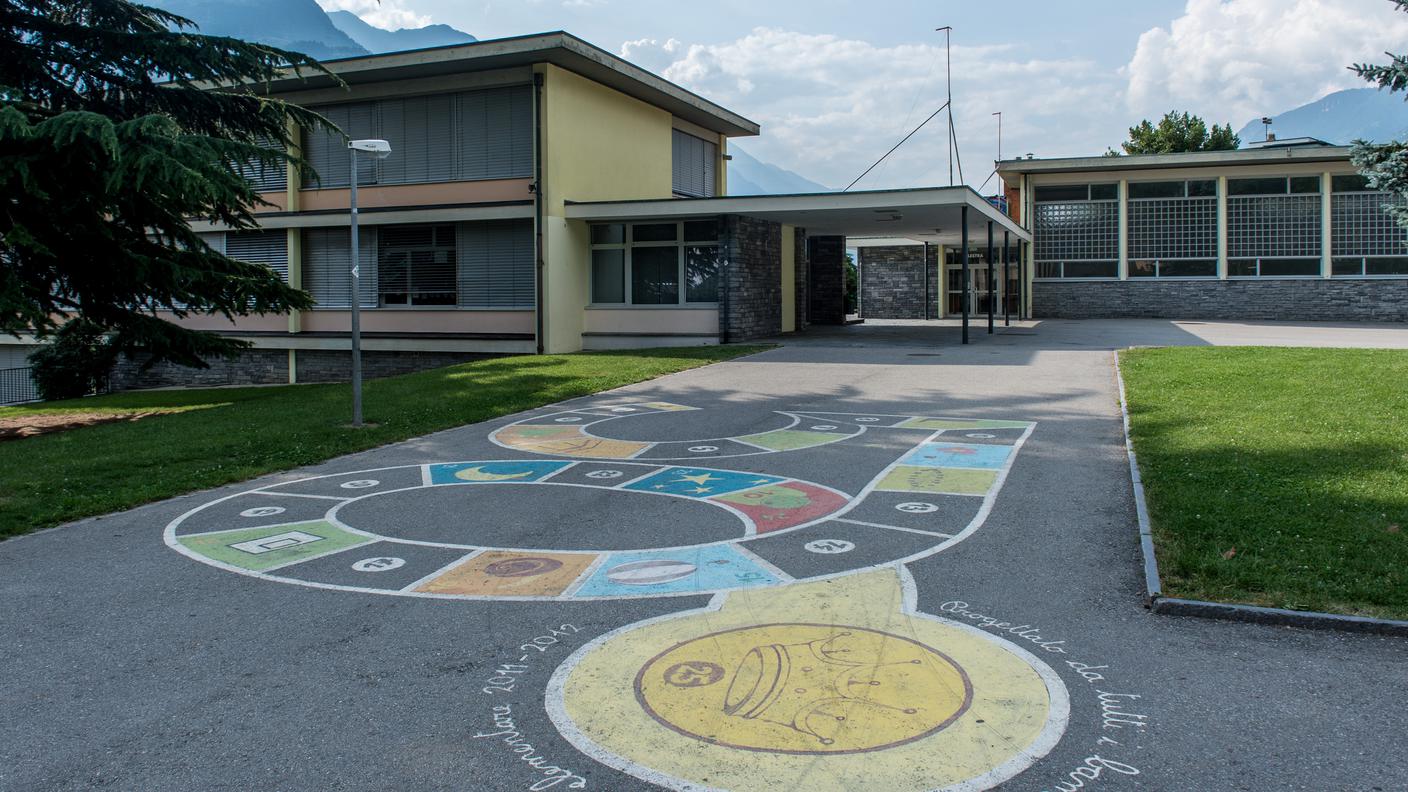 La scuola elementare di Arbedo