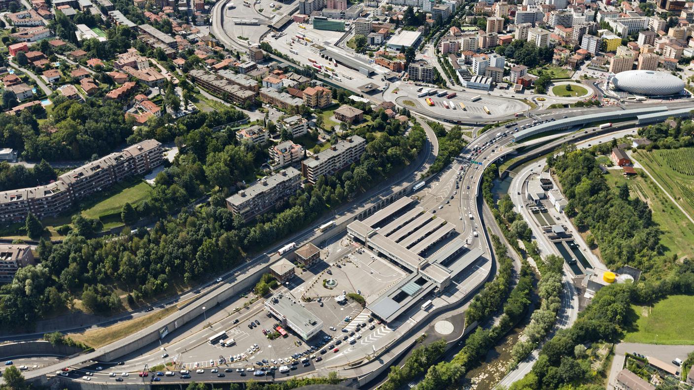 Il valico autostradale di Brogeda 