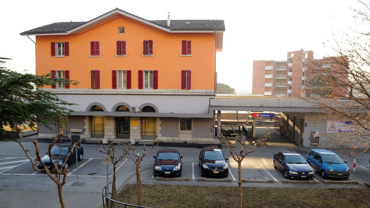 La stazione di Balerna 