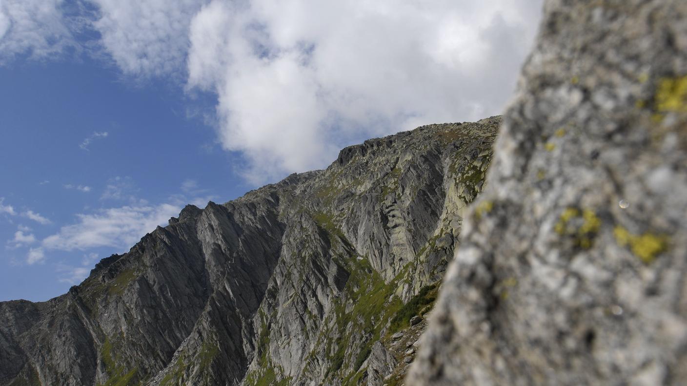 Uno scorcio del massiccio del San Gottardo
