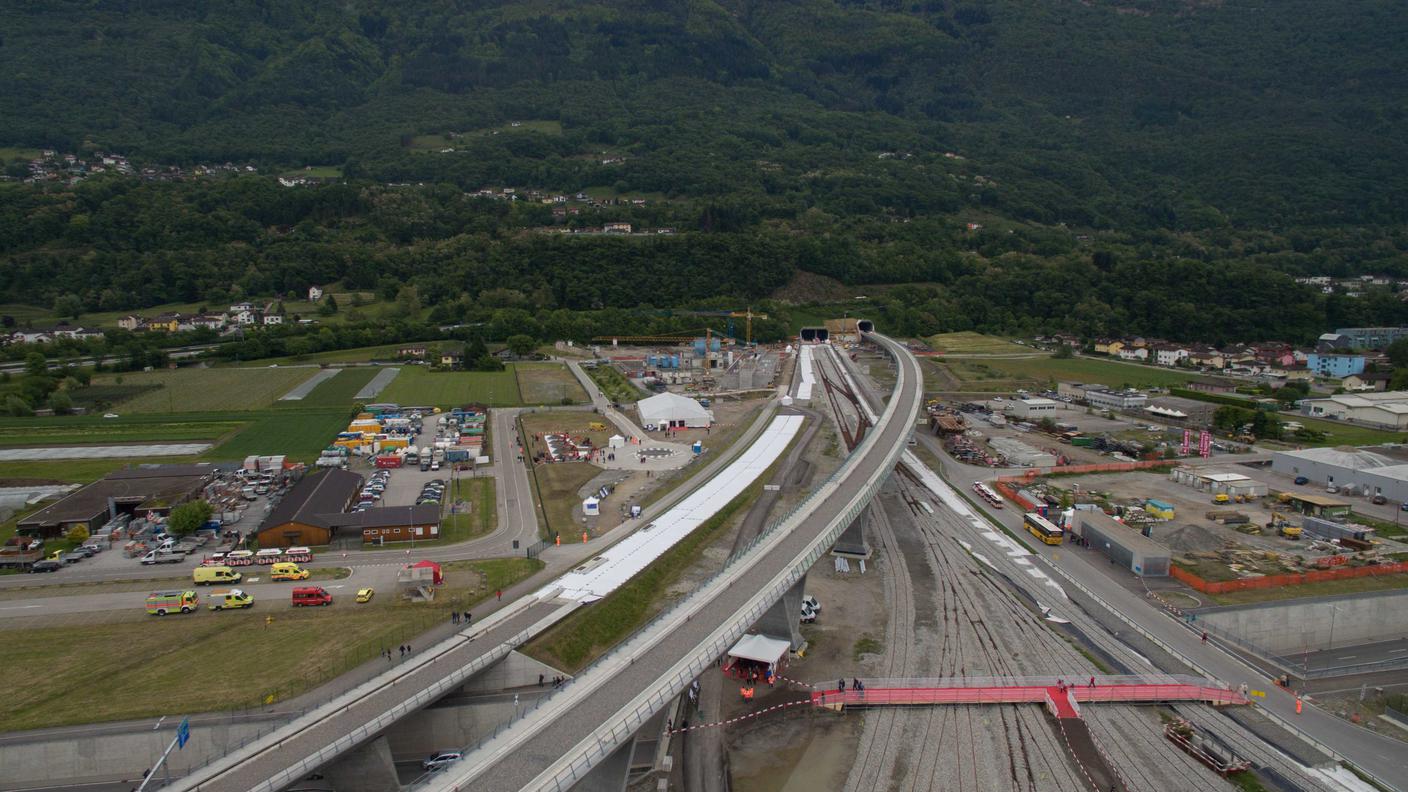 Il presidente del Consiglio regionale lombardo Cattaneo vedrà il cantiere AlpTransit al Ceneri