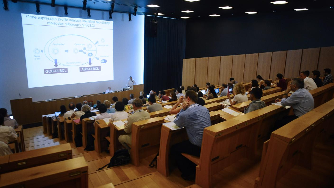 Un'immagine scattata durante la conferenza del 2013 a Lugano