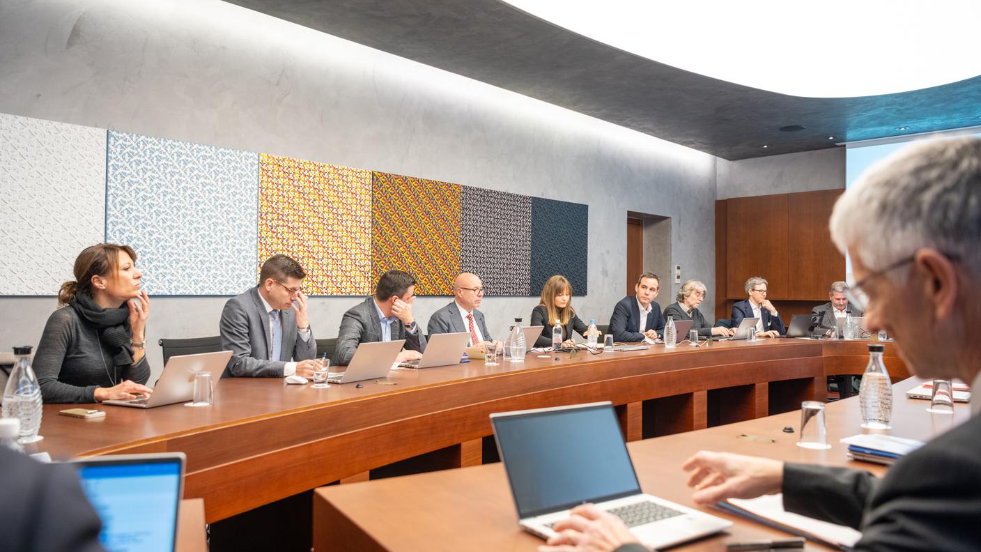 L'incontro a Bellinzona tra la deputazione ticinese ed il Governo