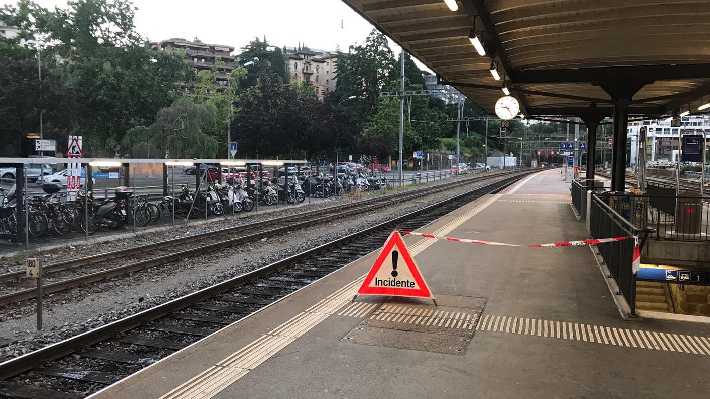 Allarme bomba a Lugano, stazione ferroviaria mezza blindata