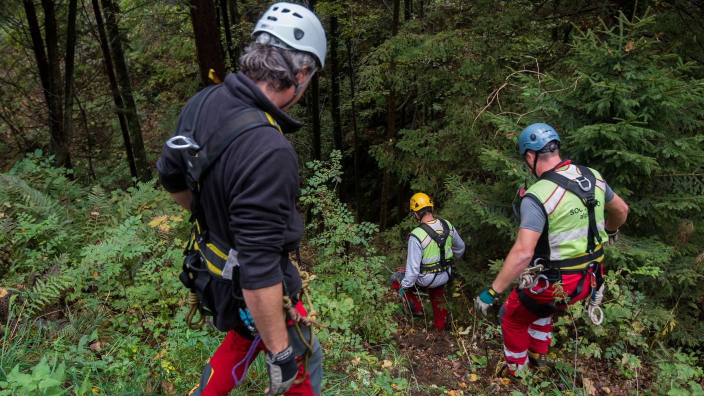 Il soccorso alpino sempre in prima linea