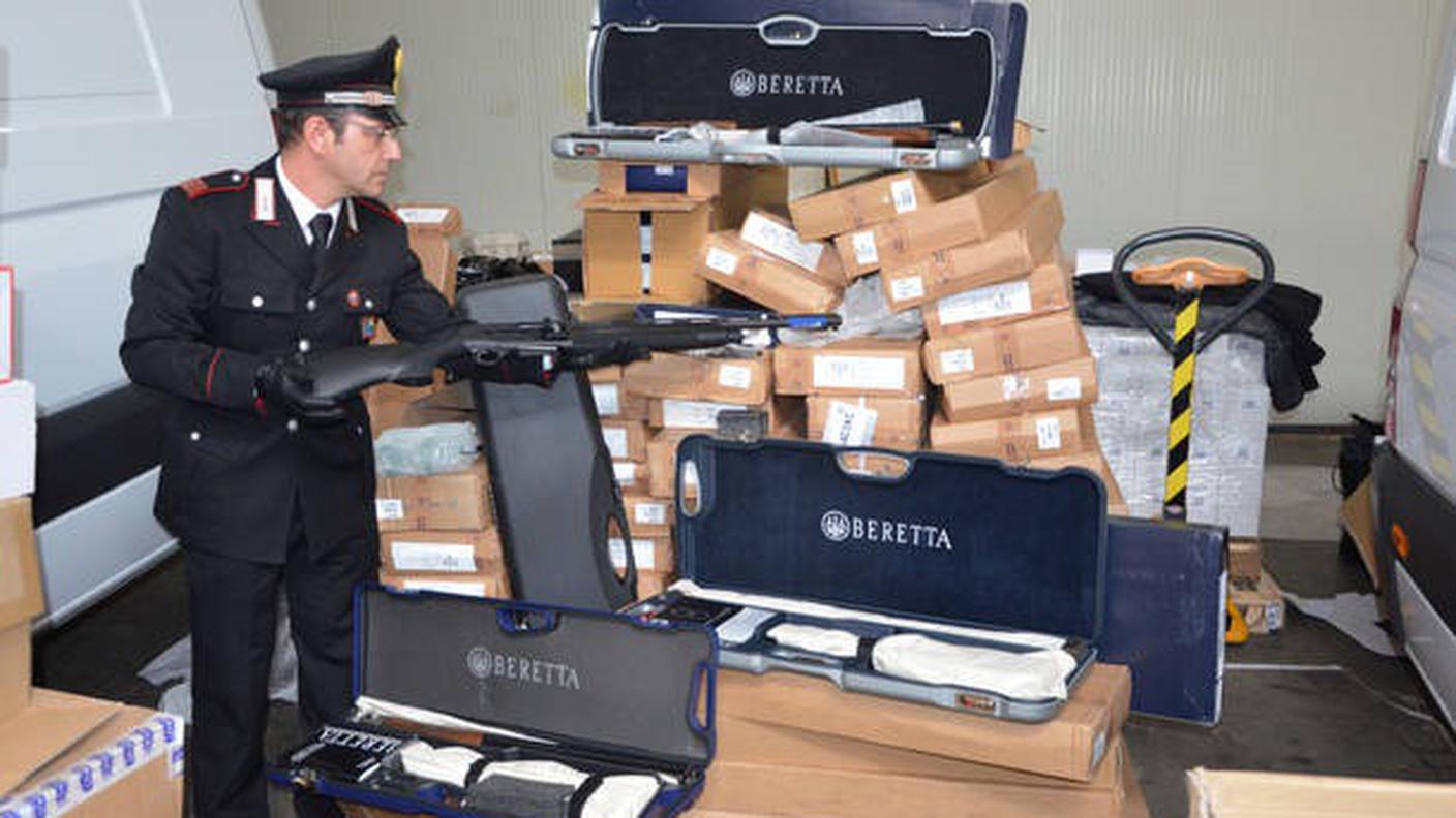 Parte della refurtiva recuperata