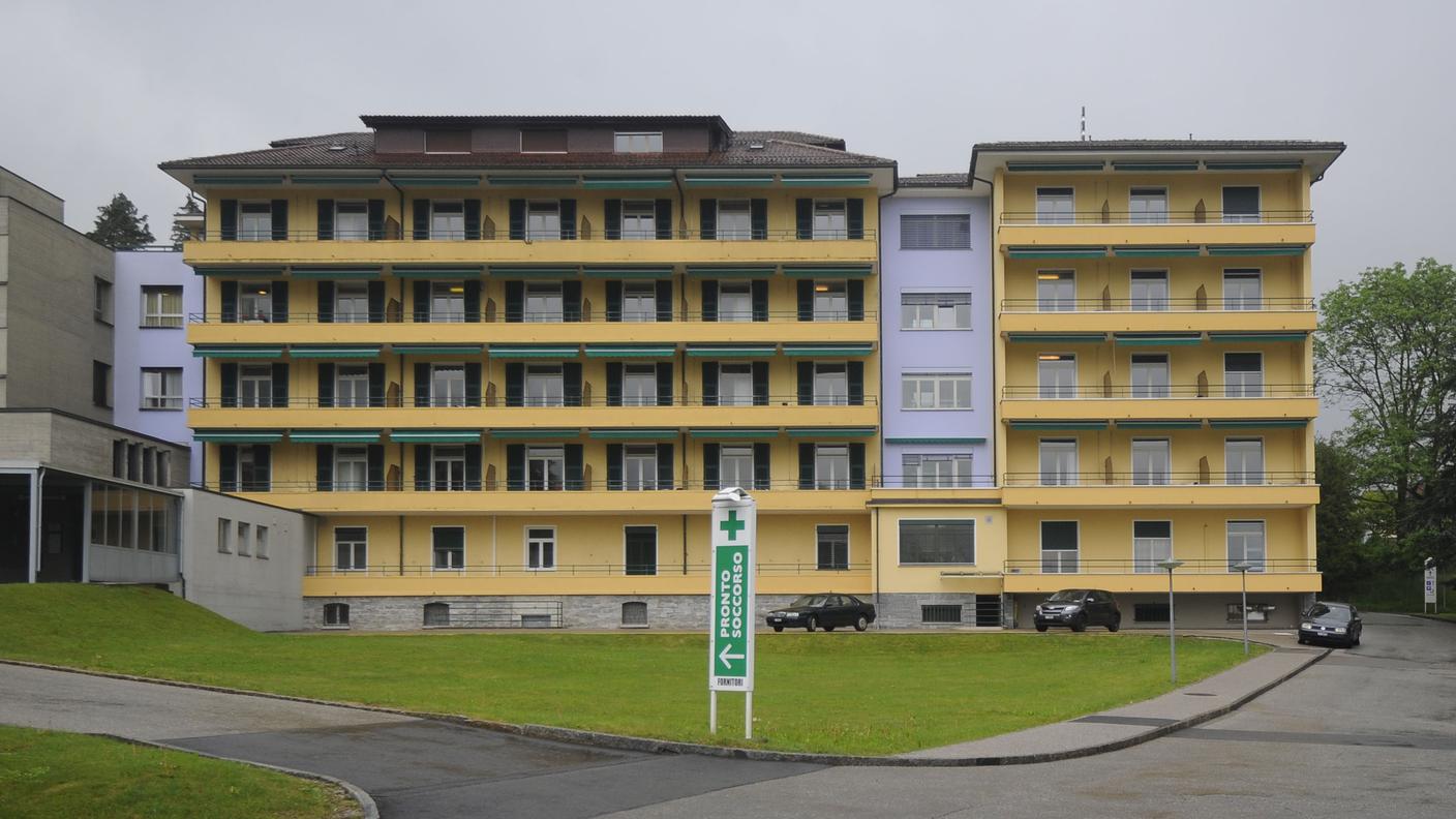 L'esterno dell'ospedale