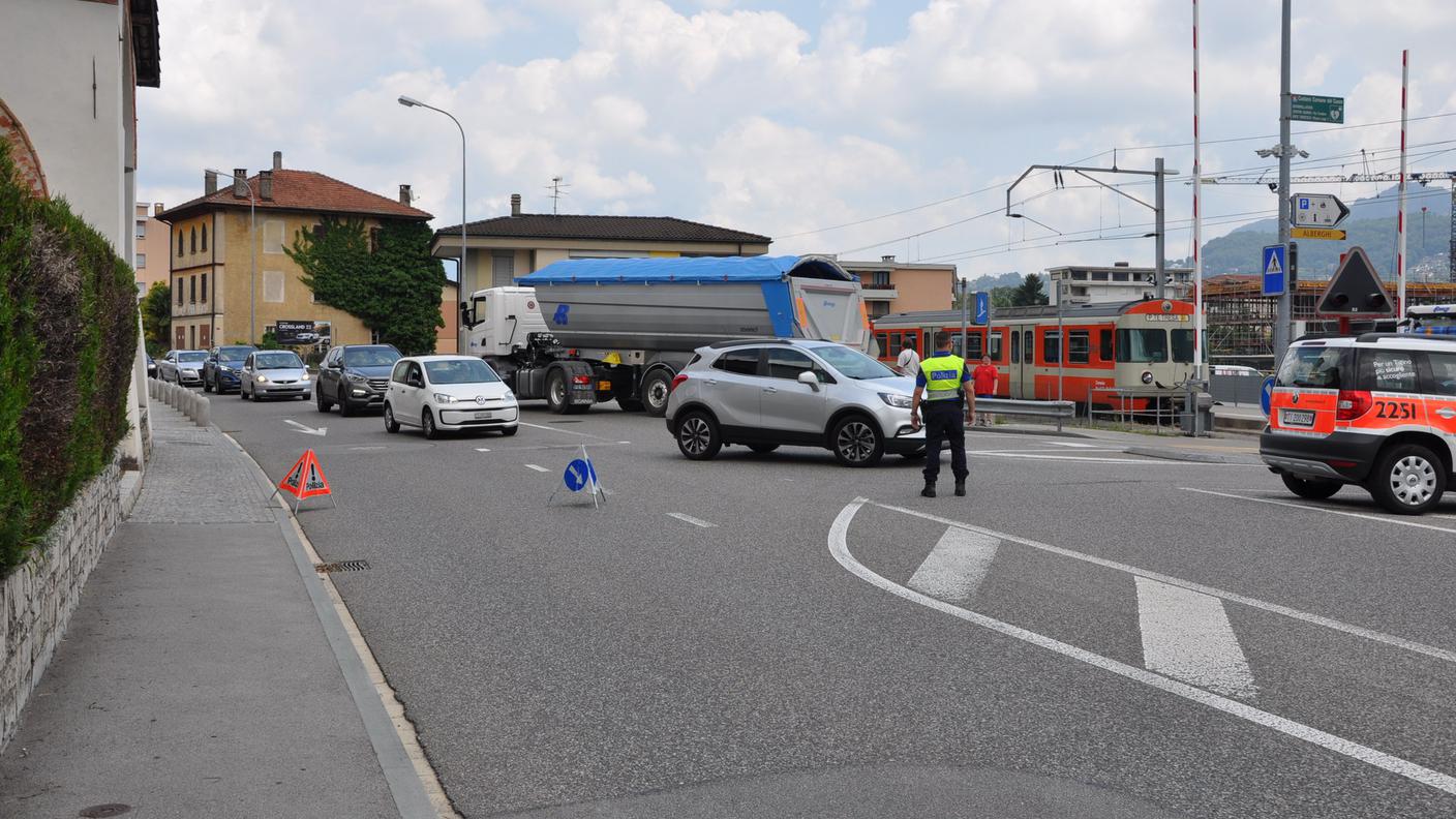 Il luogo dell'incidente
