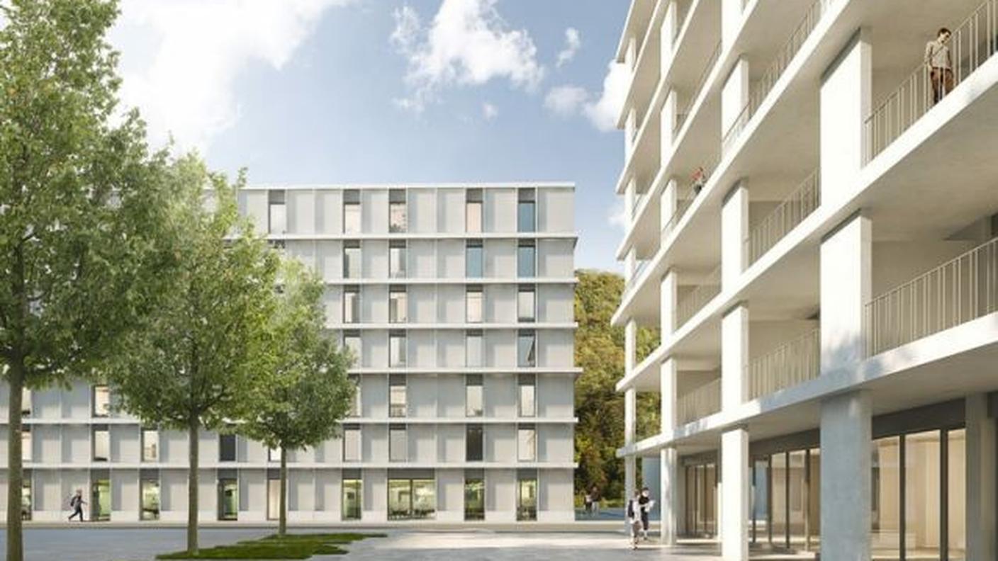 Un quartiere nel verde