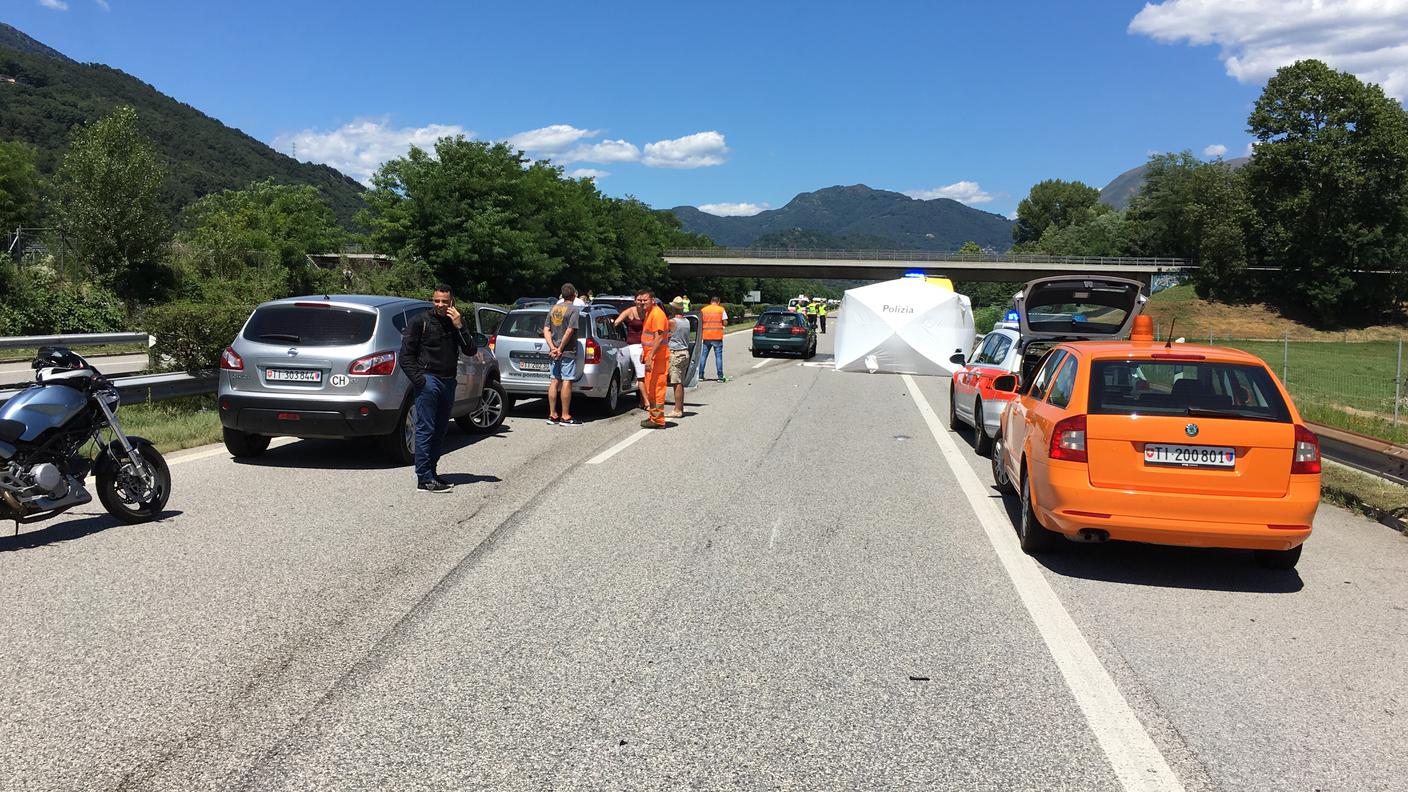 Diversi veicoli coinvolti