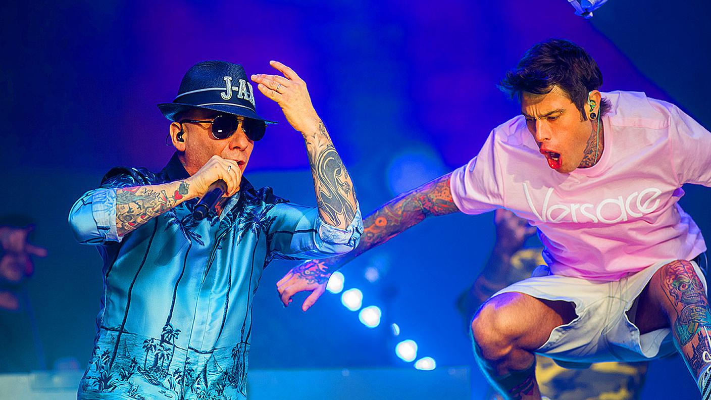 J-AX & Fedez in Piazza a Locarno