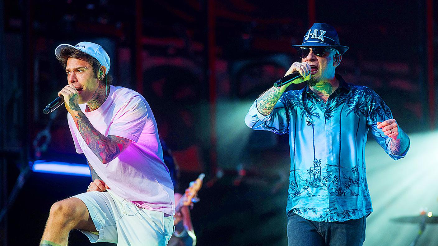 J-AX & Fedez in Piazza a Locarno
