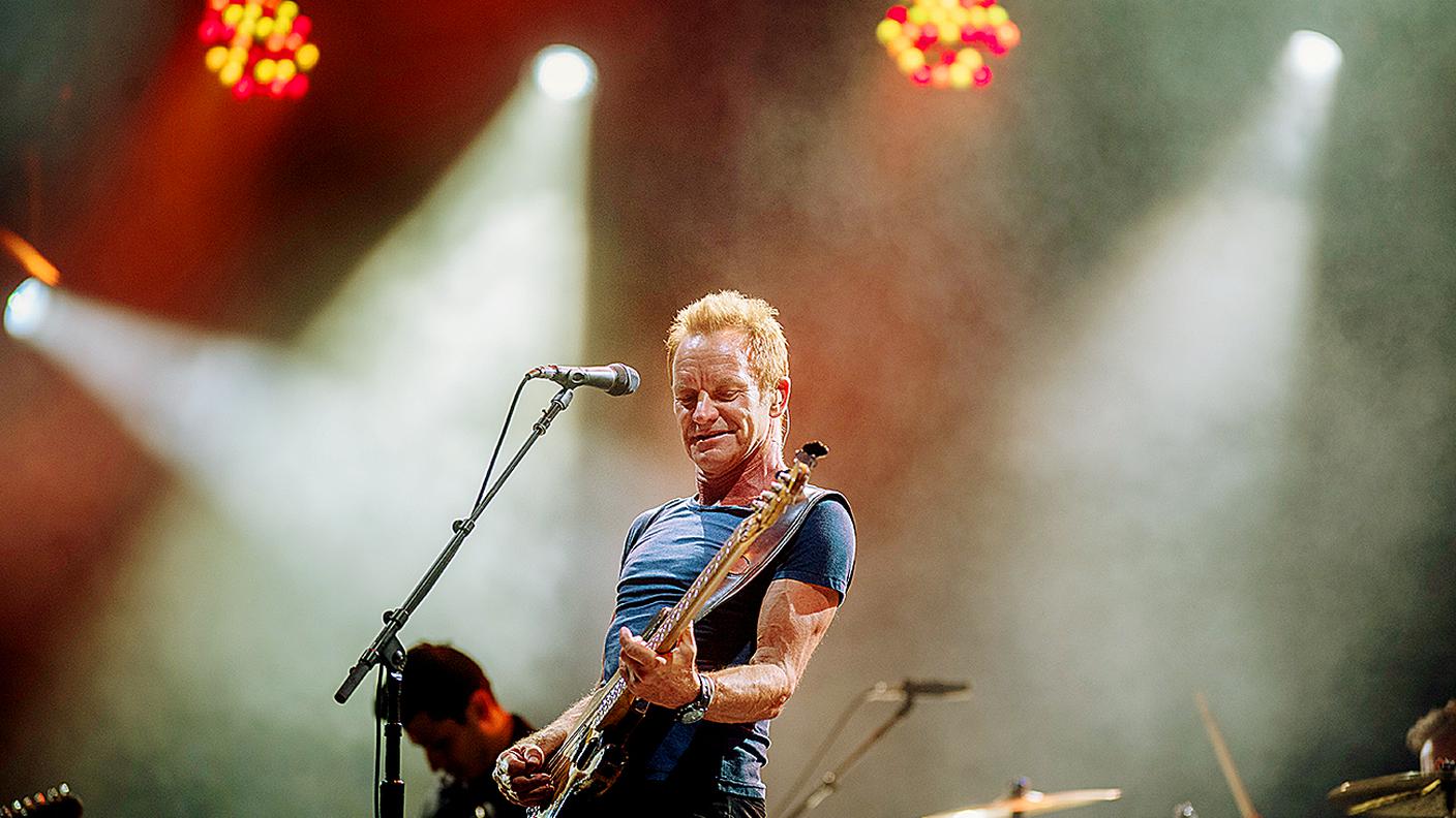 Sting agita Piazza Grande a Locarno
