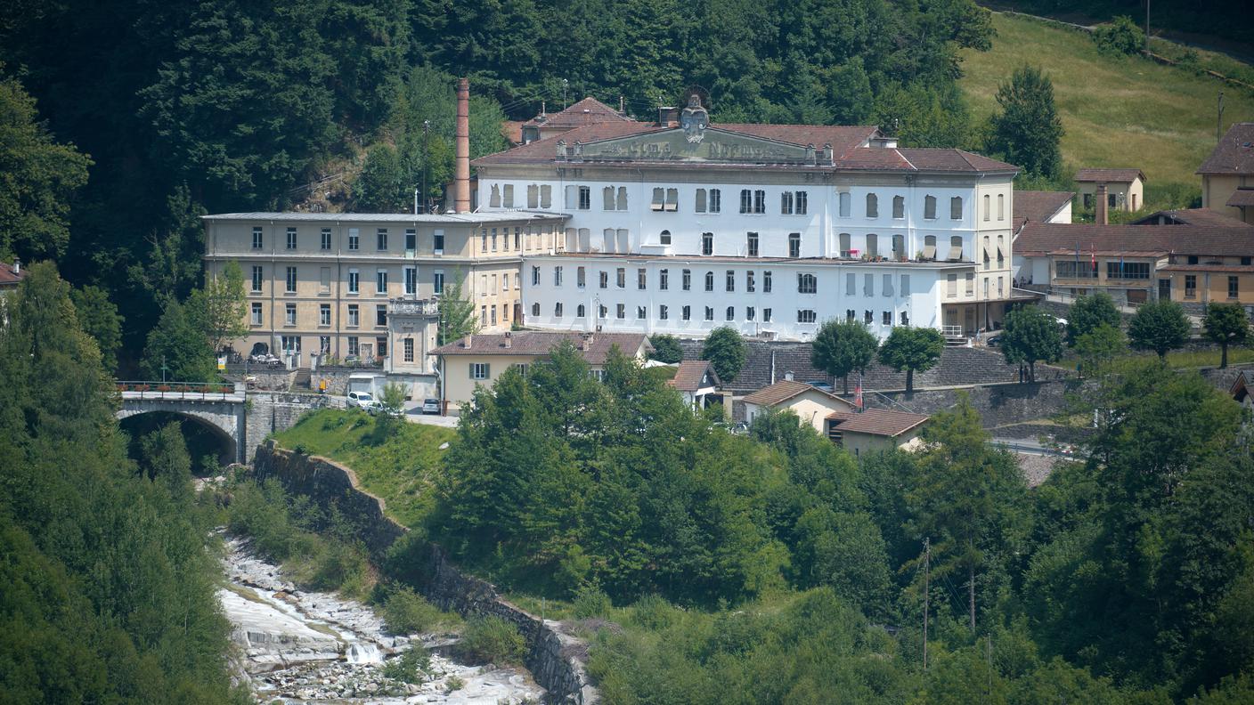 L'ex Cima Norma di Dangio, ora sede del progetto culturale 