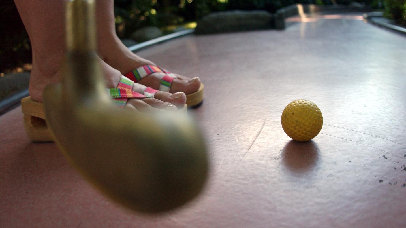 Il minigolf coperto rimarrà a Quartino