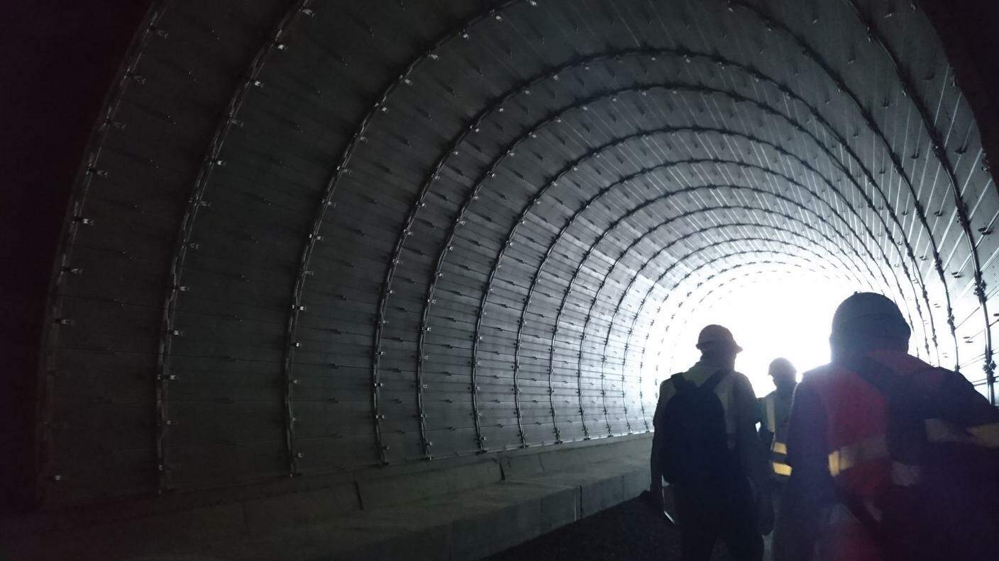 Le fotografie del tunnel
