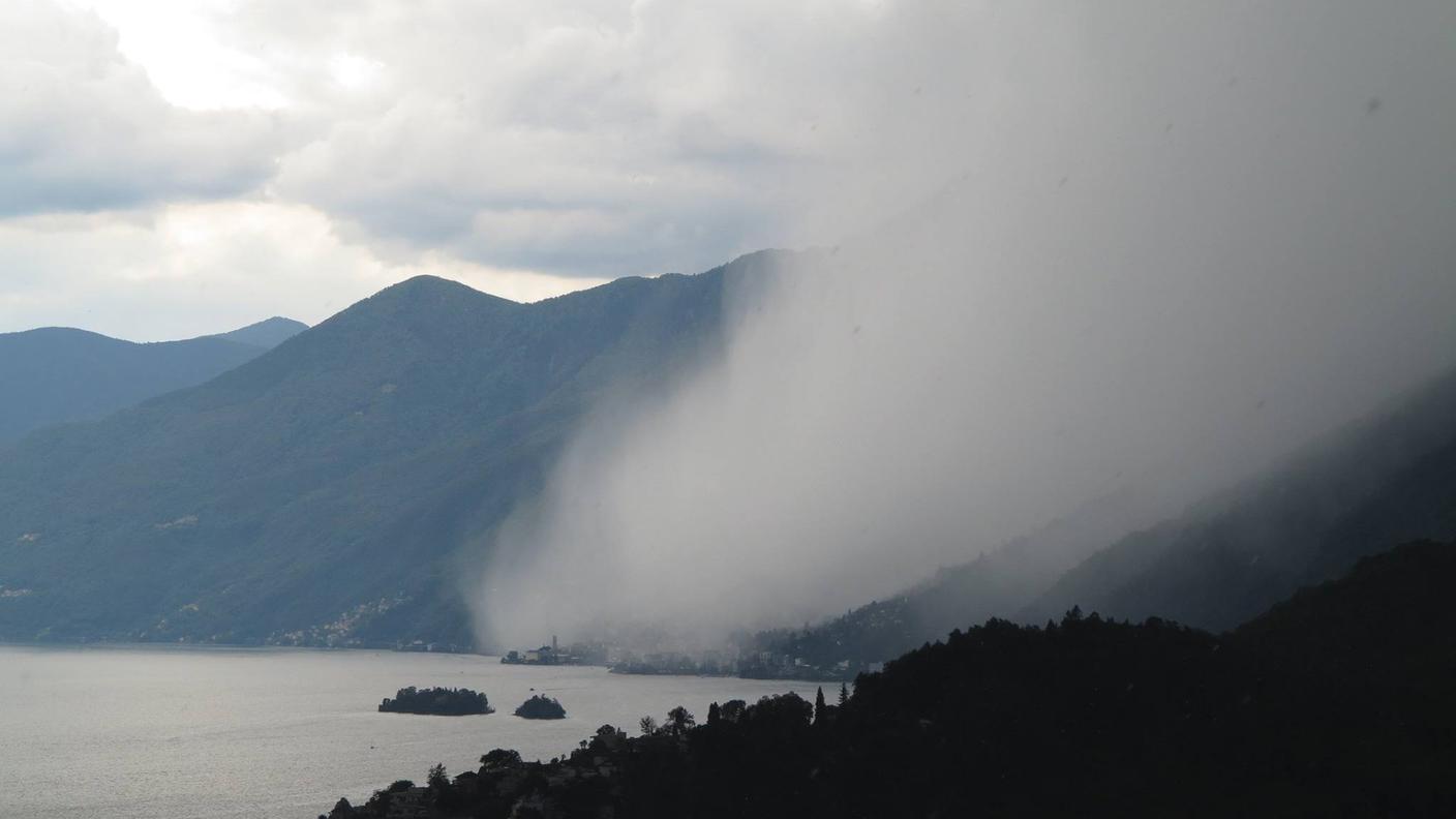 Il temporale sopra Brissago