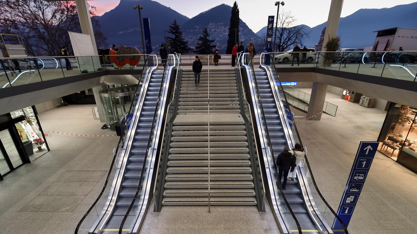 La stazione di Lugano