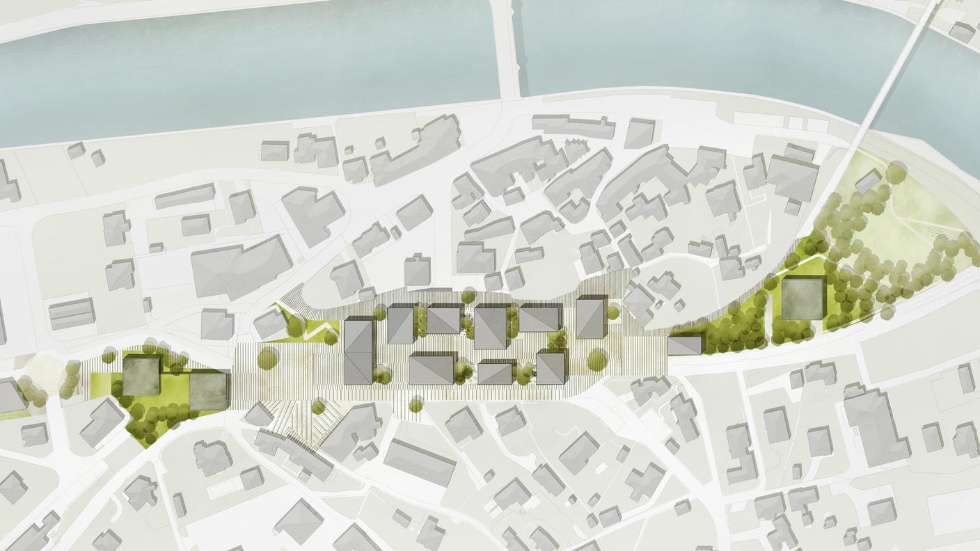 Il progetto dell'immobiliare di Zugo