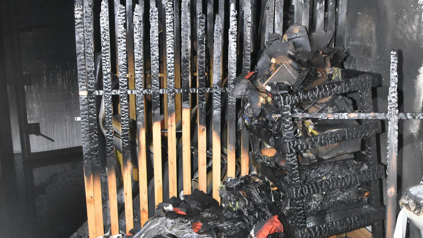 L'incendio è divampato martedì sera nella cantina di un edificio di 18 piani