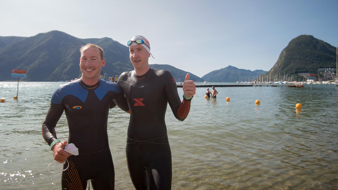 I fratelli Anderlind, primi sul traguardo