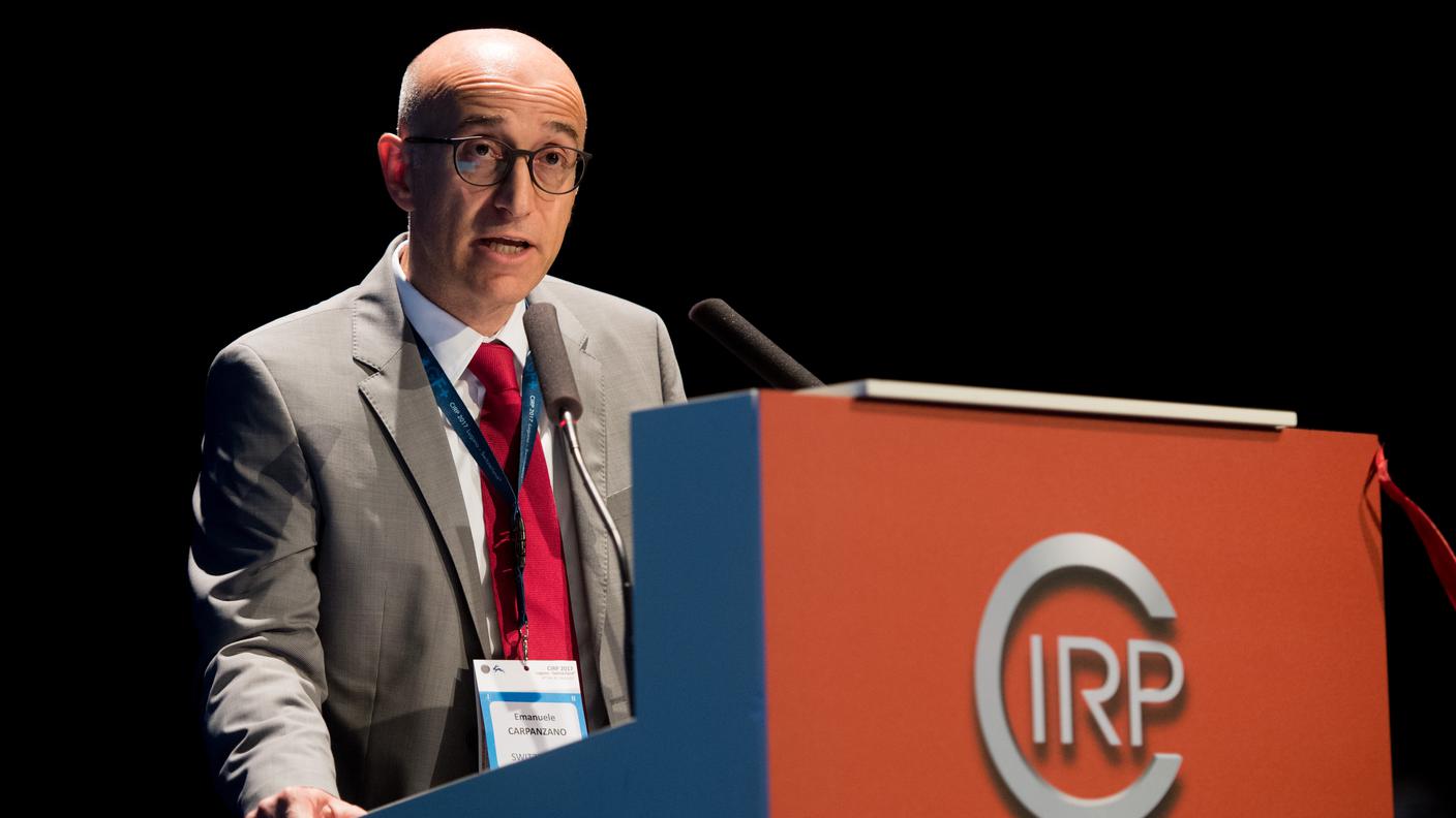 Emanuele Carpanzano, direttore del dipartimento tecnologie innovative della SUPSI, ha presieduto la conferenza
