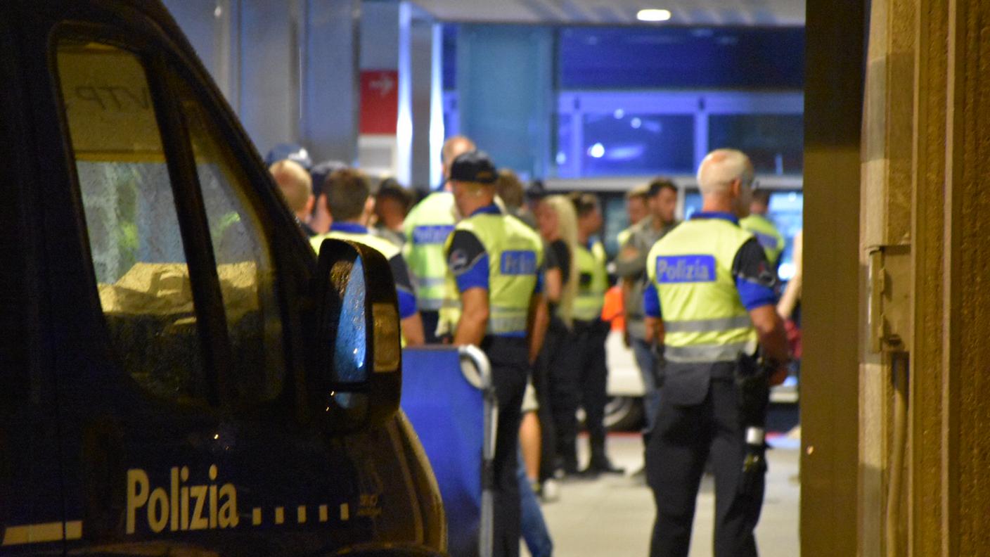 Blitz della polizia in un locale di Lugano