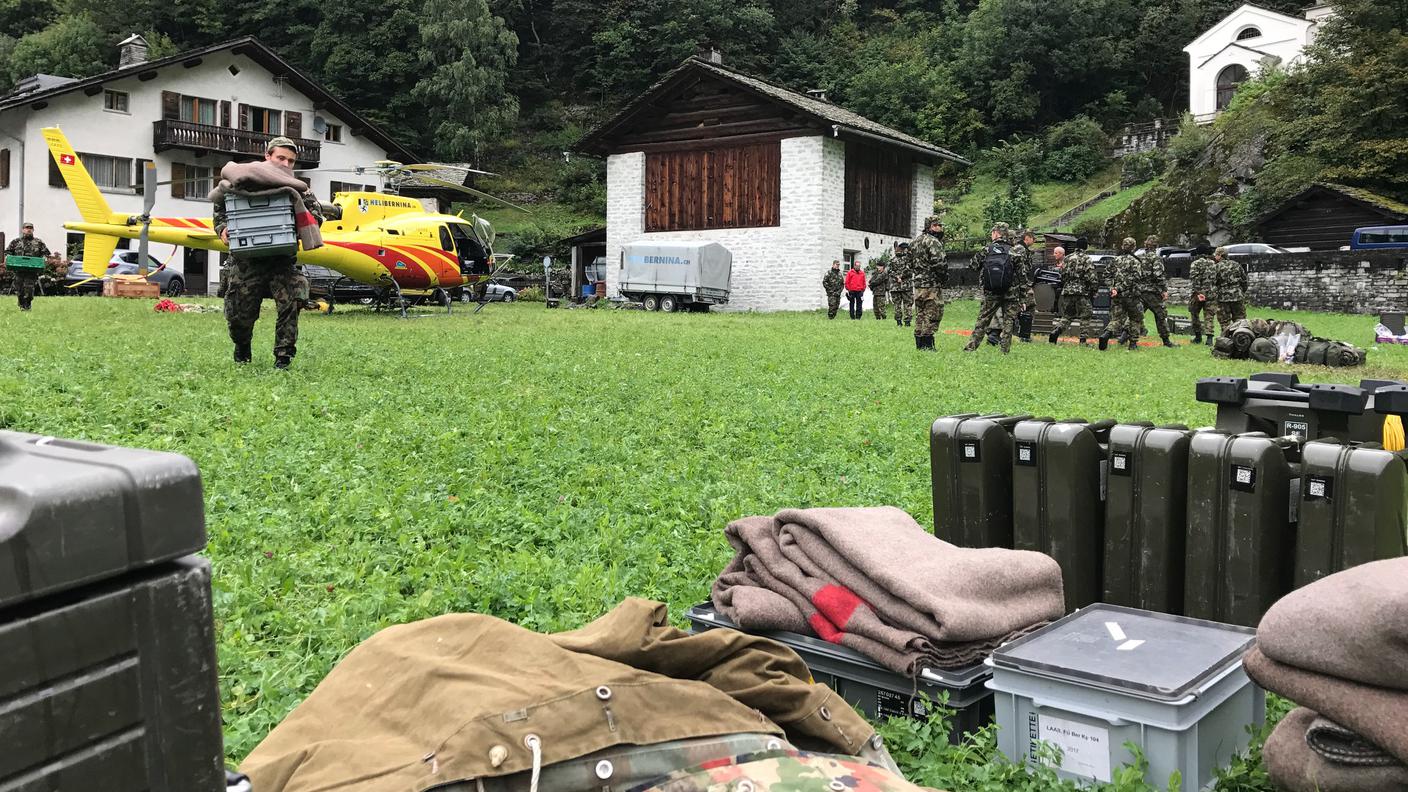 Aiuti dal cielo e dall'esercito