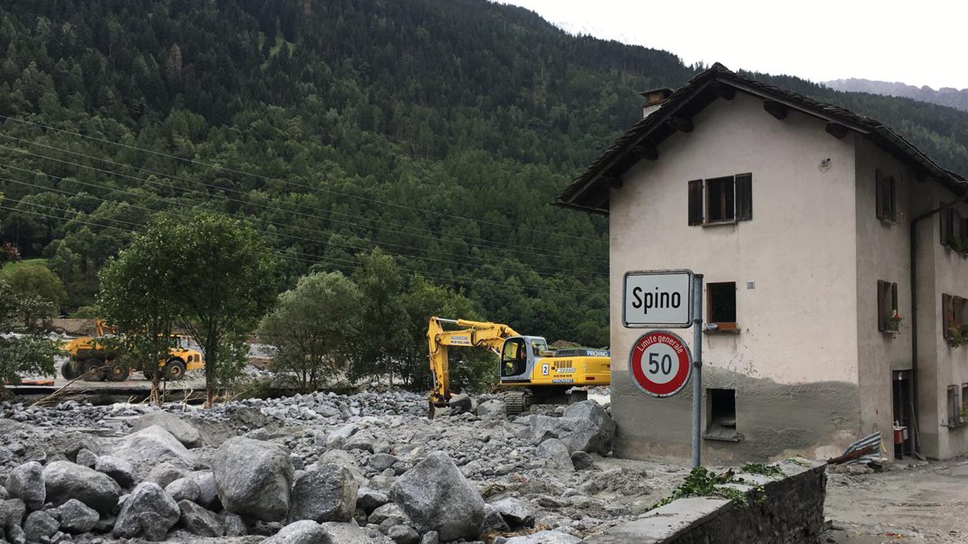 Il pericolo di ulteriori frane e colate detritiche resta elevato