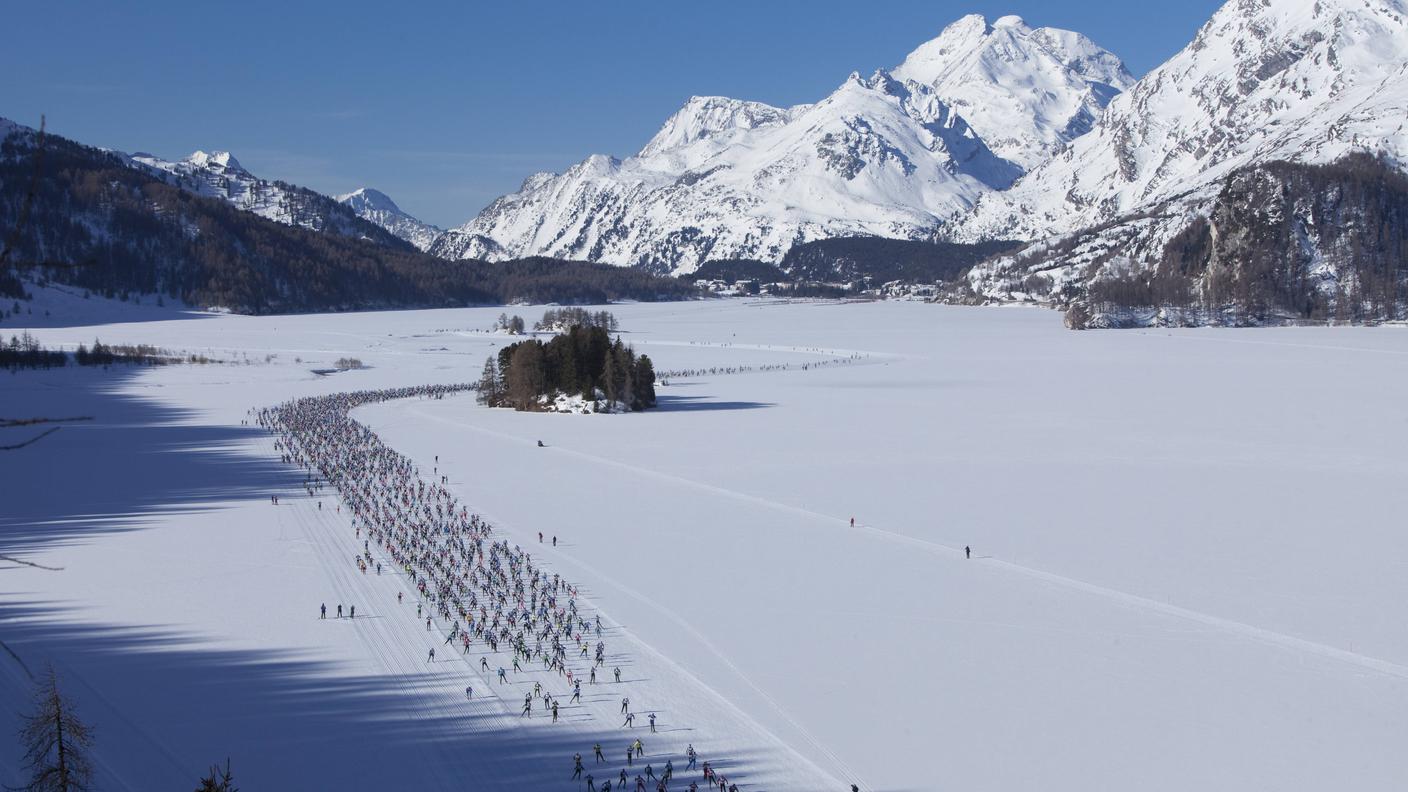 Maratona engadinese di sci di fondo