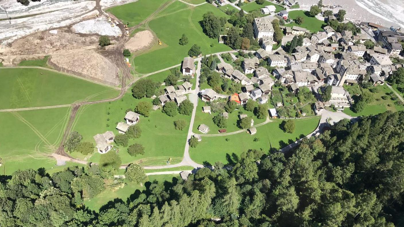La strada verrà riaperta verso sud