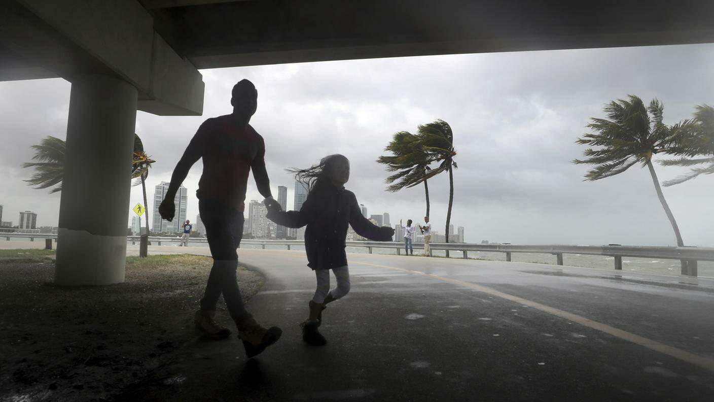 Irma arriva sulle coste della Florida