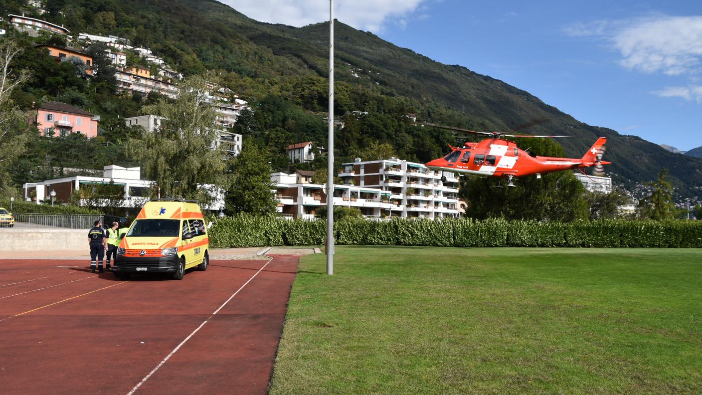 Intervenuti anche i sanitari del SALVA