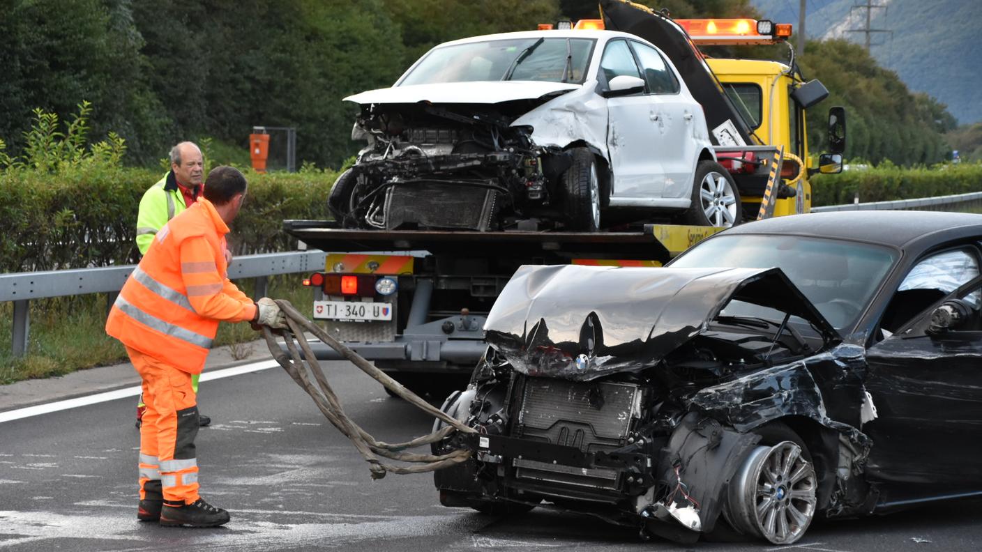 Incidente avvenuto intorno alle 6.30 di martedì