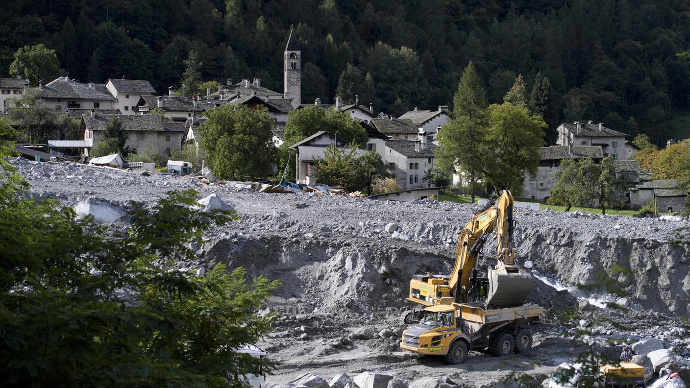 A Bondo si continua a scavare