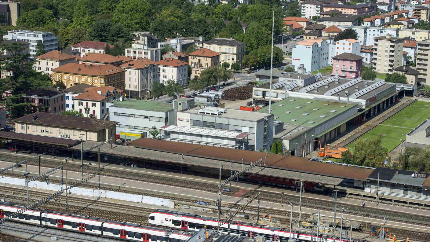 Gli spazi occupati dalle Officine FFS di Bellinzona diventeranno zona residenziale