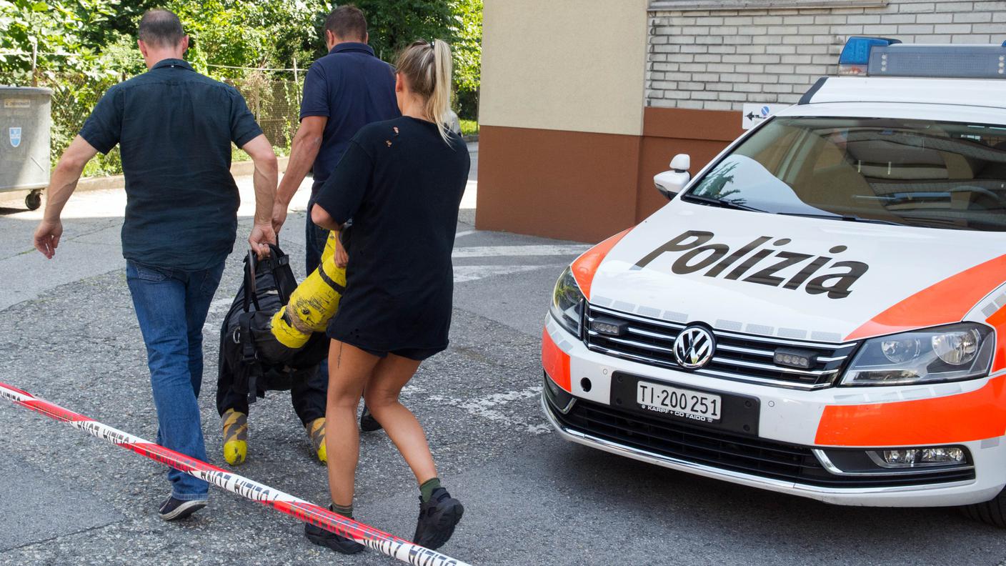 La ricostruzione della polizia ticinese