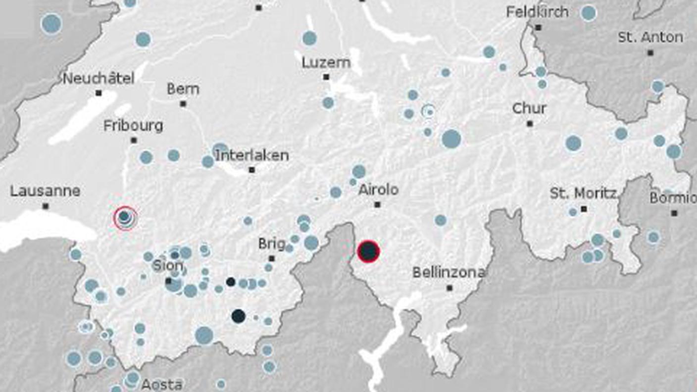 Il terremoto è stato avvertito