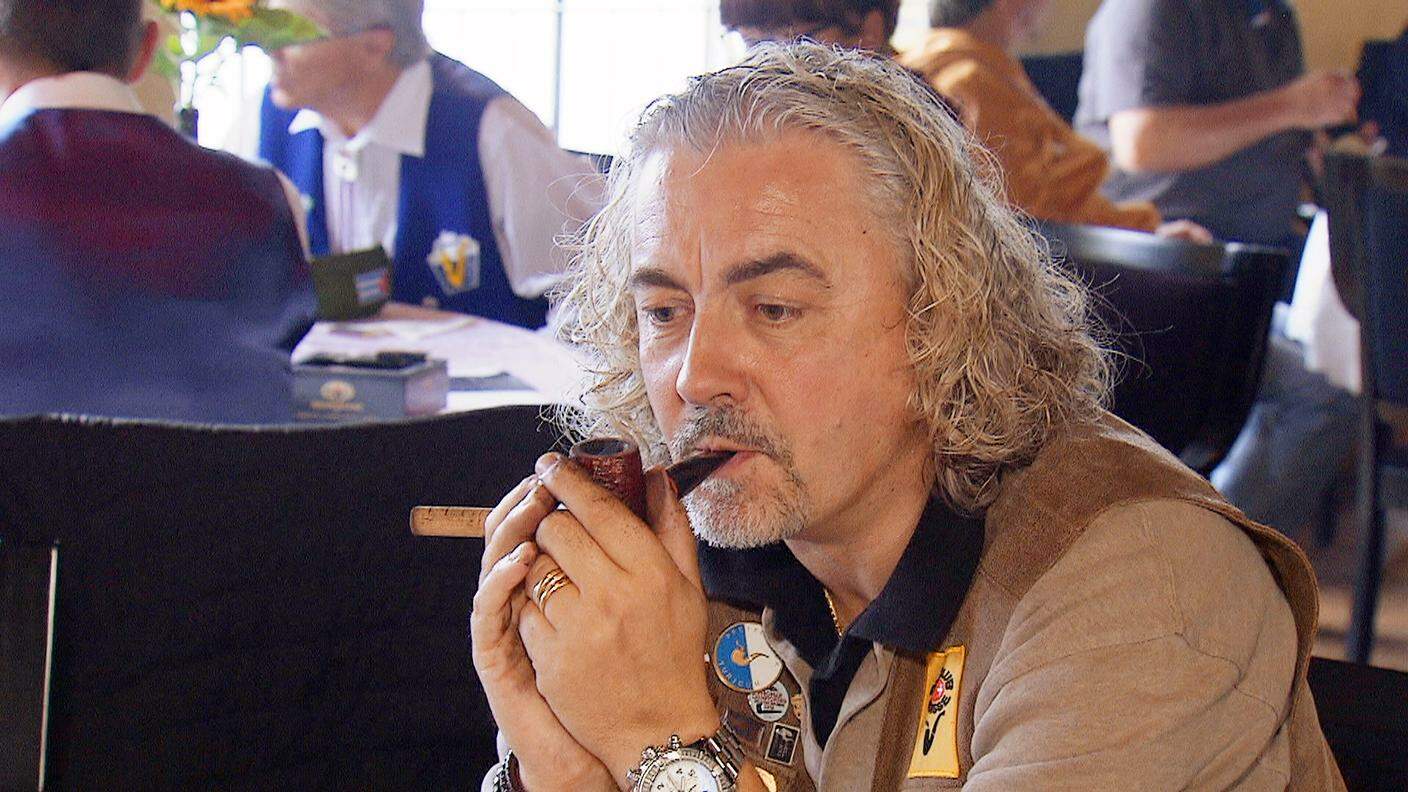 Marco Vesti, vincitore 44esima edizione del concorso nazionale di fumo lento