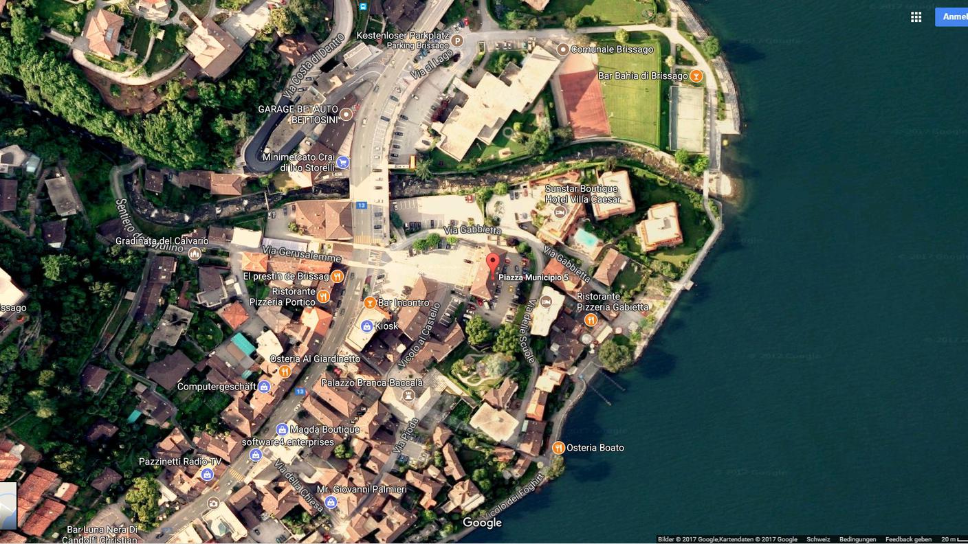 Piazza Municipio 5 a Brissago