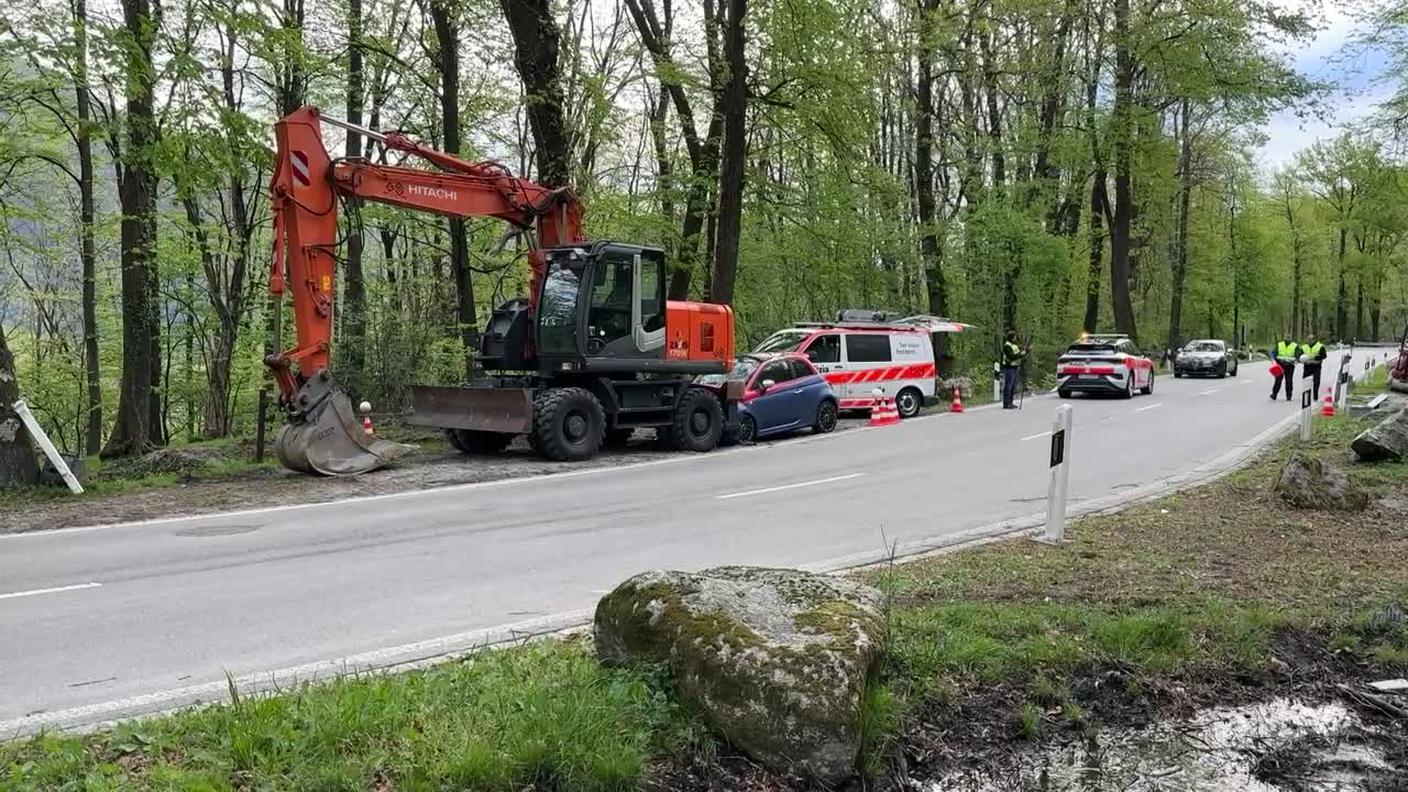 Grave incidente a Ronco sopra Ascona