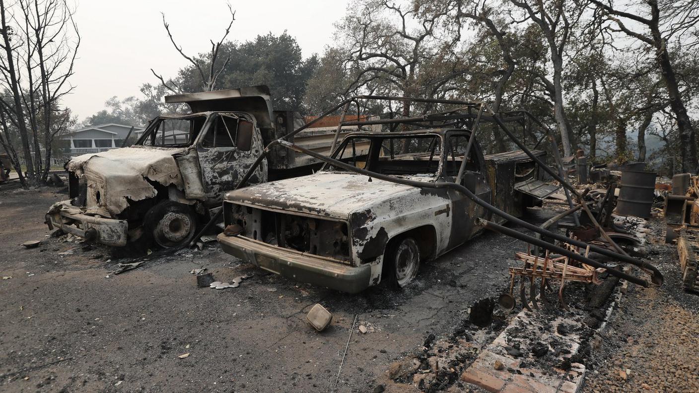 Incendi a Napa, Sonoma e Mendocino